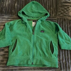 Patagonia Green Fleece Hoodie